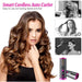 Portable Wireless Automatic Hair Curler for Travel with Led