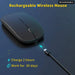 Portable Wireless Rechargeable Ergonomic Quiet and Magical