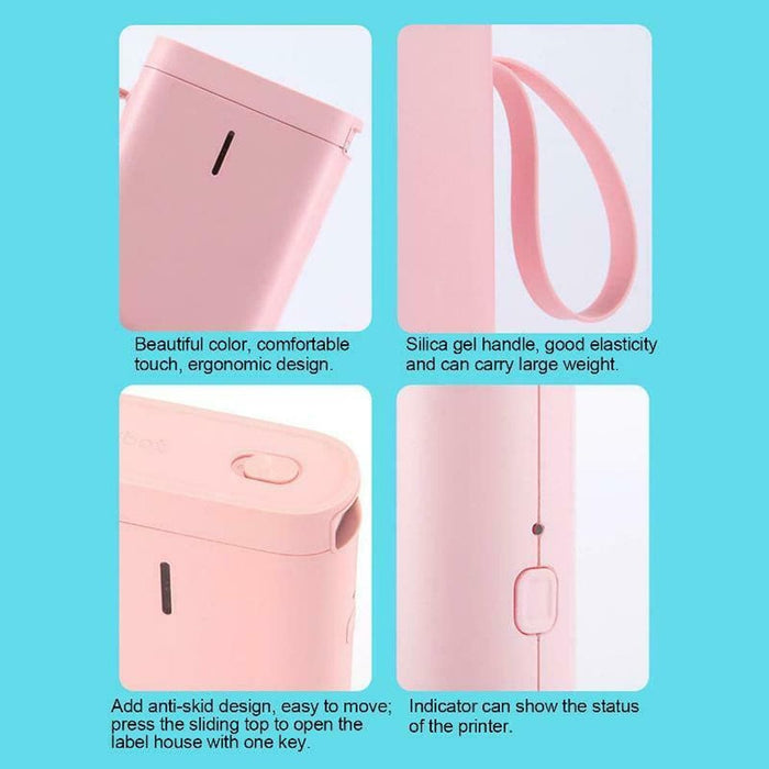 Vibe Geeks D11 Portable Wireless Thermal Inkless Bluetooth