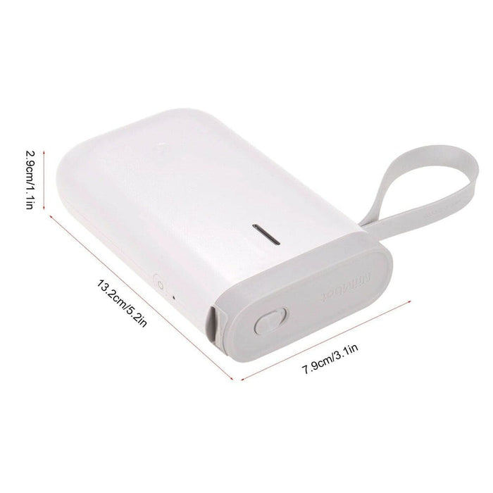 Vibe Geeks D11 Portable Wireless Thermal Inkless Bluetooth