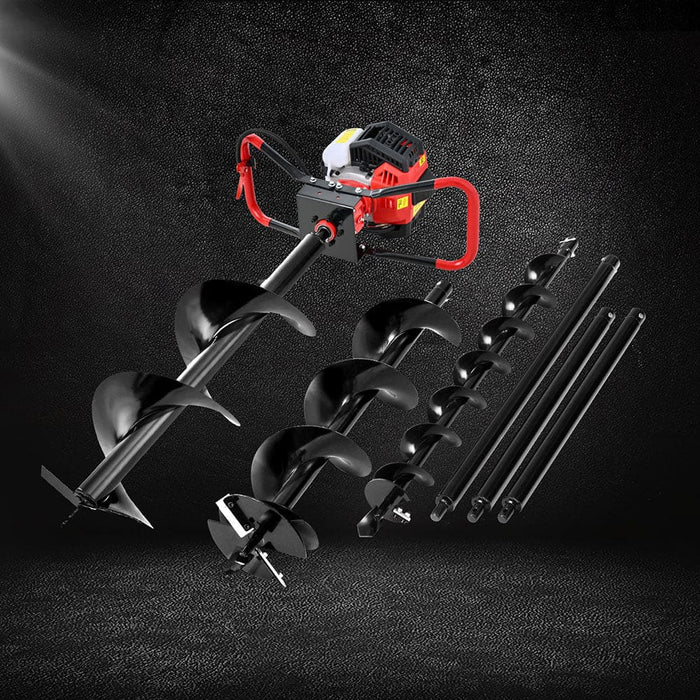 Post Hole Digger 65cc Petrol Motor Drill Borer Fence
