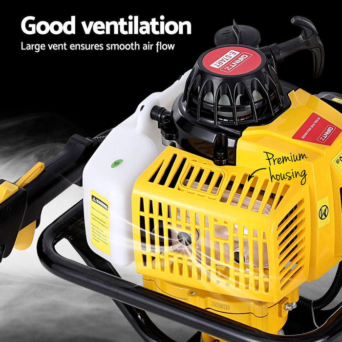 Post Hole Digger 82cc Petrol Motor Drill Borer Fence