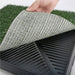 Pet Dog Potty Tray Training Toilet 63cm x 50cm + 1 Grass Mat