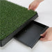 Pet Dog Potty Tray Training Toilet 63cm x 50cm + 1 Grass Mat