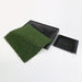 Pet Dog Potty Tray Training Toilet 63cm x 50cm + 1 Grass Mat
