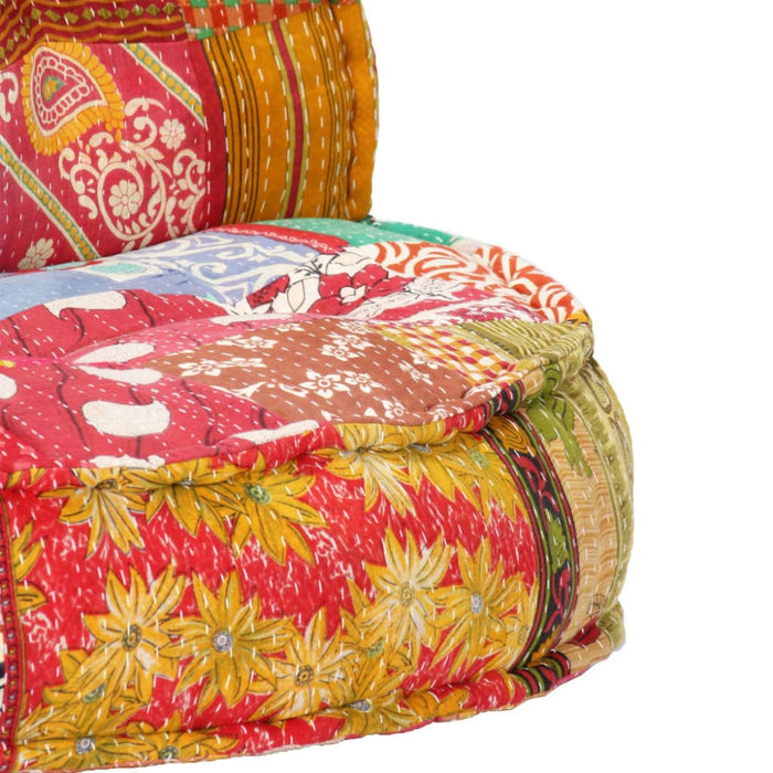 Pouffe 100x20 Cm Patchwork Fabric Xntini