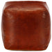 Pouffe Tan 40x40x40 Cm Genuine Goat Leather Xanoxl