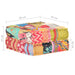 Pouffe 60x70x36 Cm Patchwork Fabric Xniibi