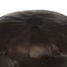 Pouffe Dark Brown 40x35 Cm Genuine Goat Leather Xanotb
