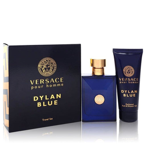 Pour Homme Dylan Blue Gift Set by Versace for Men - 3.4 Oz