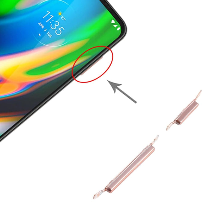 Power Button And Volume Control For Motorola Moto G9 Plus