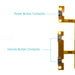 Power And Volume Button Flex Cable For Motorola Moto x Play