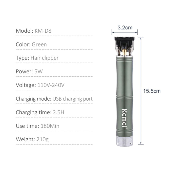 Usb Powered Professional Electric Hair Trimmer