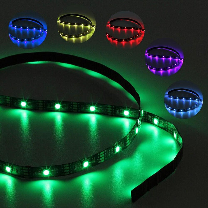 Usb Powered Led Strip Light With 4pin Corner Connector &