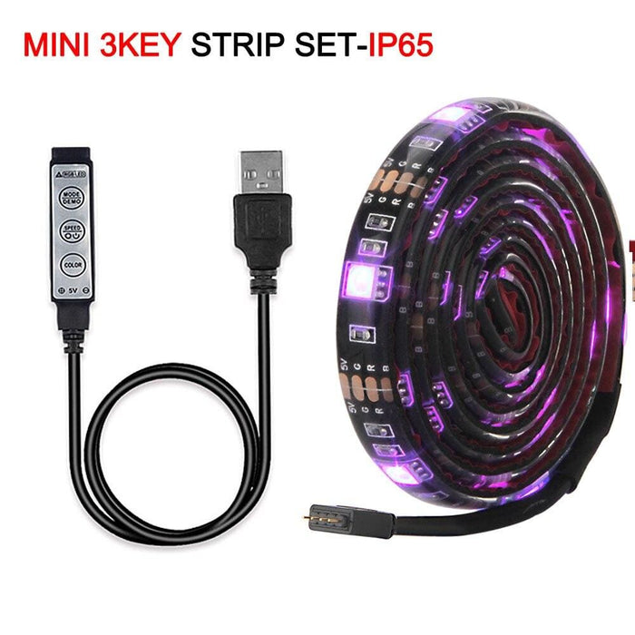 Usb Powered Rgb Led Strip Light With Different Controller