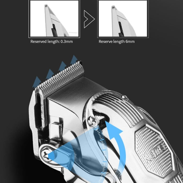 Powerful Electric Hair Clippers Men Barber Cordless Trimmer