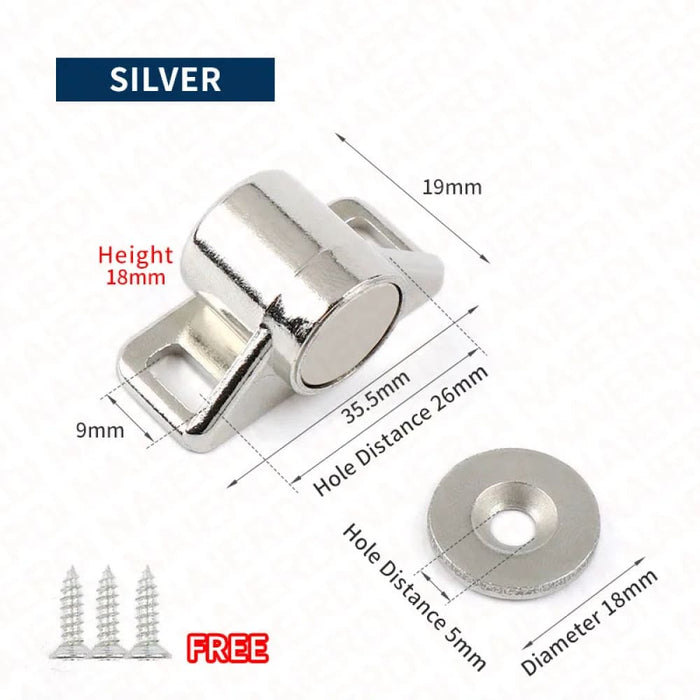 Powerful Magnetic Cabinet Door Catch