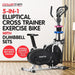 Powertrain 5-in-1 Elliptical Cross Trainer Bike