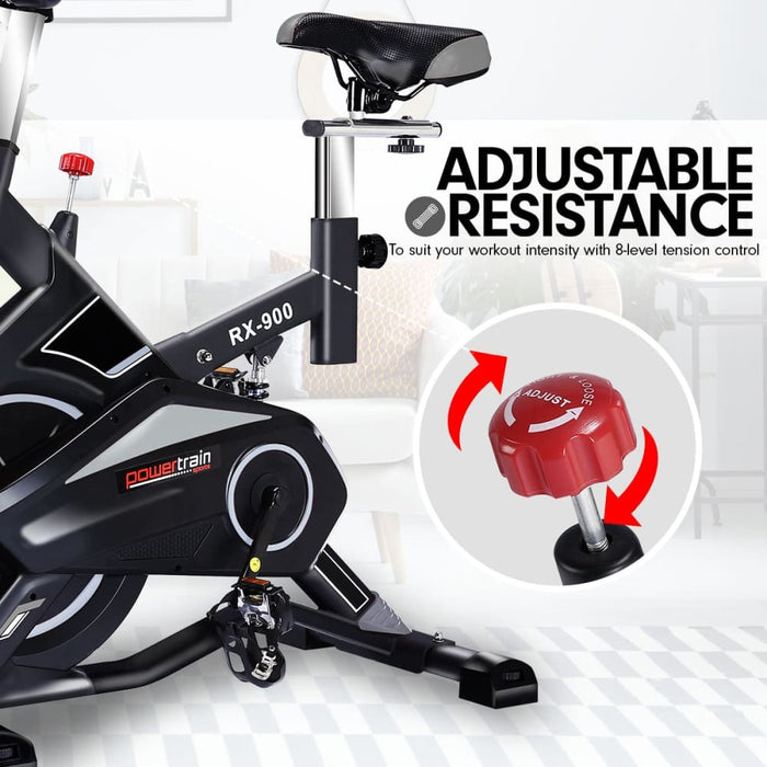 Powertrain Rx - 900 Exercise Spin Bike Cardio Cycling