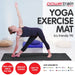 Powertrain Eco-friendly Tpe Yoga Pilates Exercise Mat 6mm