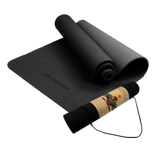 Powertrain Eco-friendly Tpe Yoga Pilates Exercise Mat 6mm