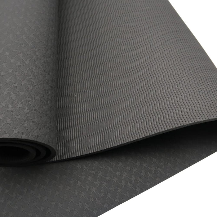 Powertrain Eco-friendly Tpe Yoga Pilates Exercise Mat 6mm