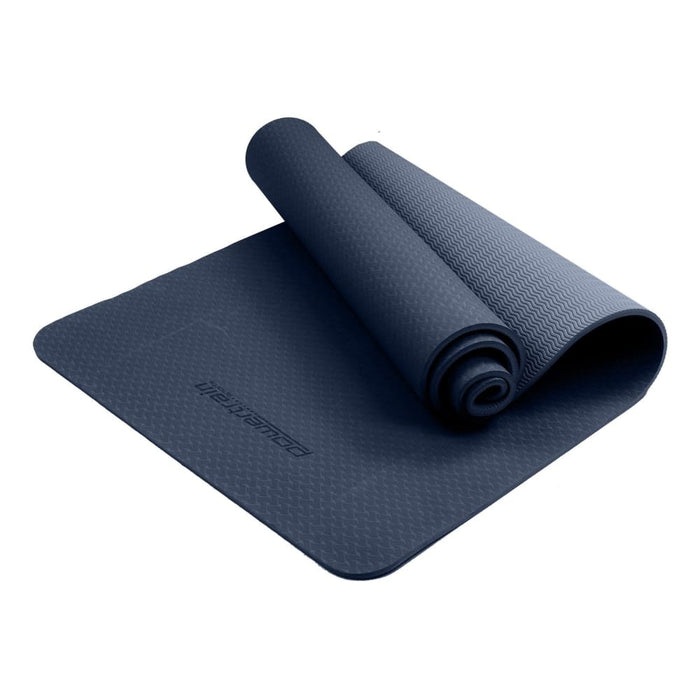 Powertrain Eco - friendly Tpe Yoga Pilates Exercise Mat 6mm