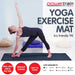 Powertrain Eco - friendly Tpe Yoga Pilates Exercise Mat 6mm