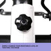 Powertrain Mini Exercise Bike Arm And Leg Pedal Exerciser