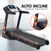 Powertrain Mx2 Foldable Home Treadmill Auto Incline Cardio
