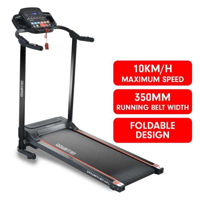 Powertrain V25 Foldable Treadmill Home Gym Cardio Walk