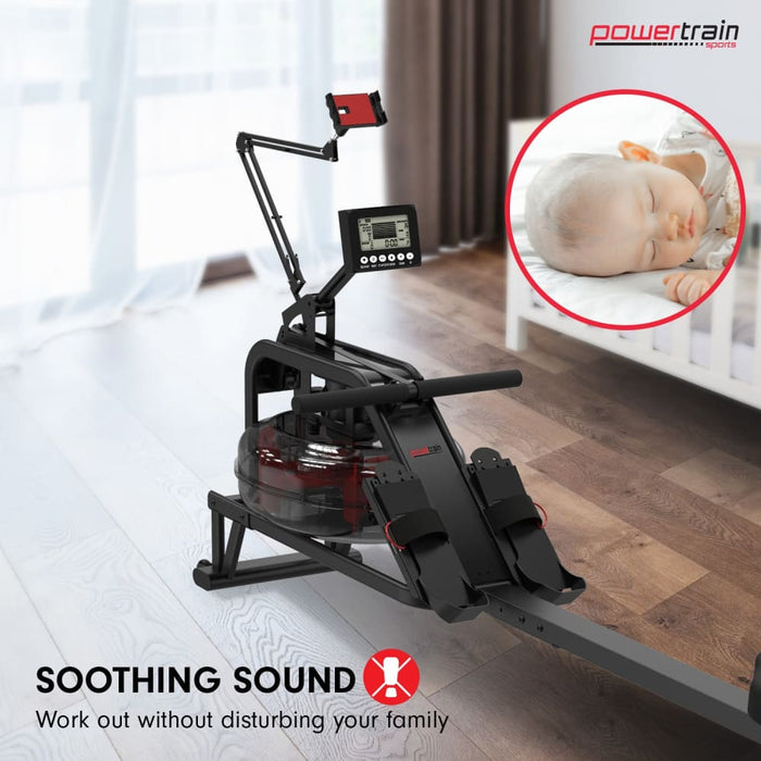 Powertrain 13l Water Resistance Rowing Machine Rower