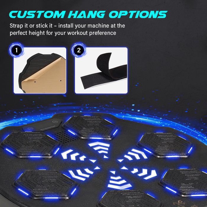 Smart Punching Boxing Electronic Music Machine 8 Speeds With Box Gloves