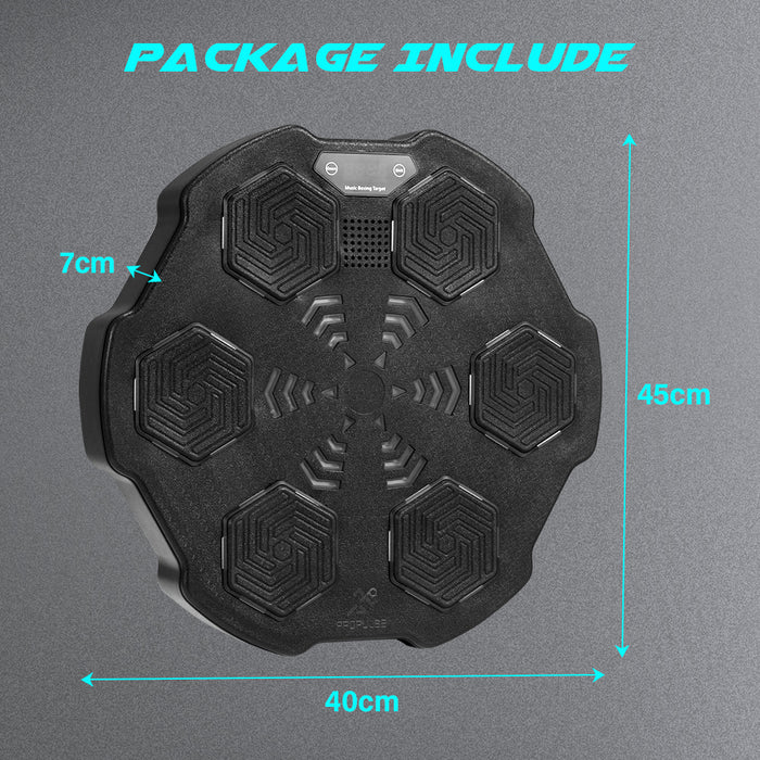 Smart Punching Boxing Electronic Music Machine 8 Speeds With Box Gloves