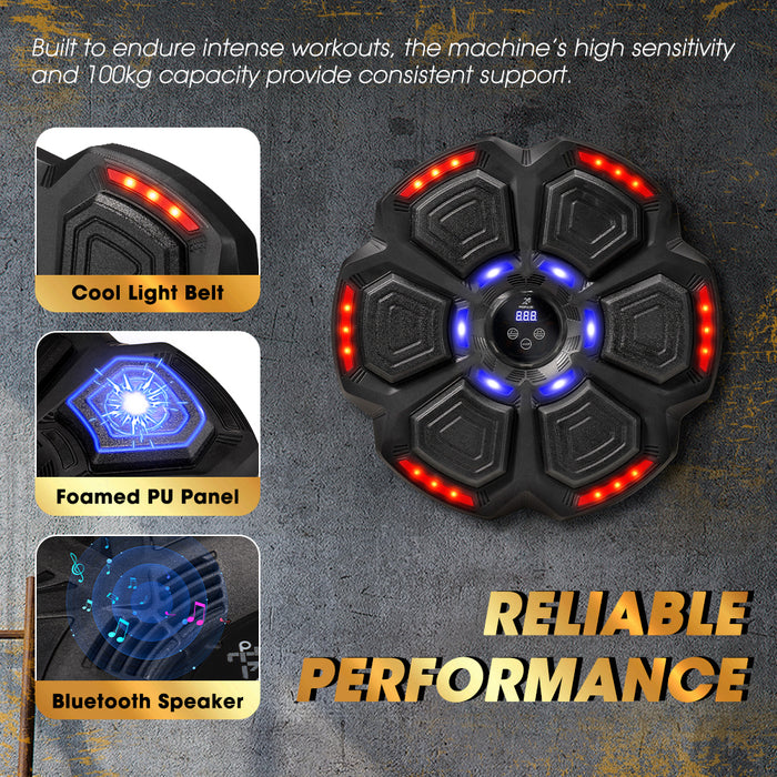 Punching Boxing Machine Electronic Music Bluetooth Training 9 Speeds