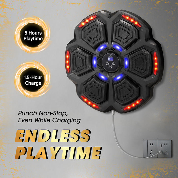 Punching Boxing Machine Electronic Music Bluetooth Training 9 Speeds