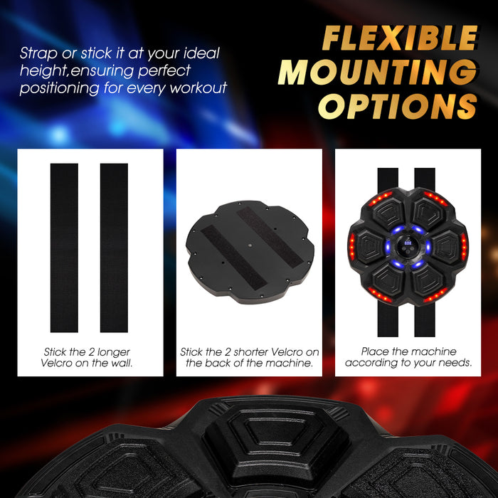 Punching Boxing Machine Electronic Music Bluetooth Training 9 Speeds