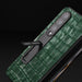 Premium Crocodile Texture Leather Phone Case For Samsung