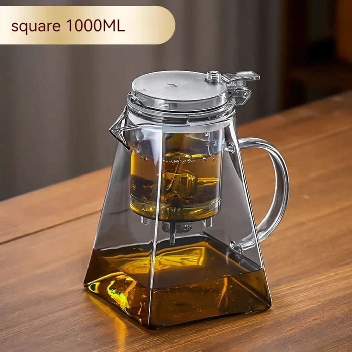 Premium Glass Teapot Set With Heat Resistant Filter