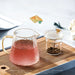 Premium Heat Resistant Flower Teapot Set for Kung Fu Tea