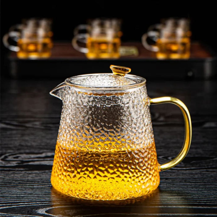 Premium Heat Resistant Glass Tea Set For Kung Fu