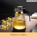 Premium Heat Resistant Tea Set with Kung Fu Teapot