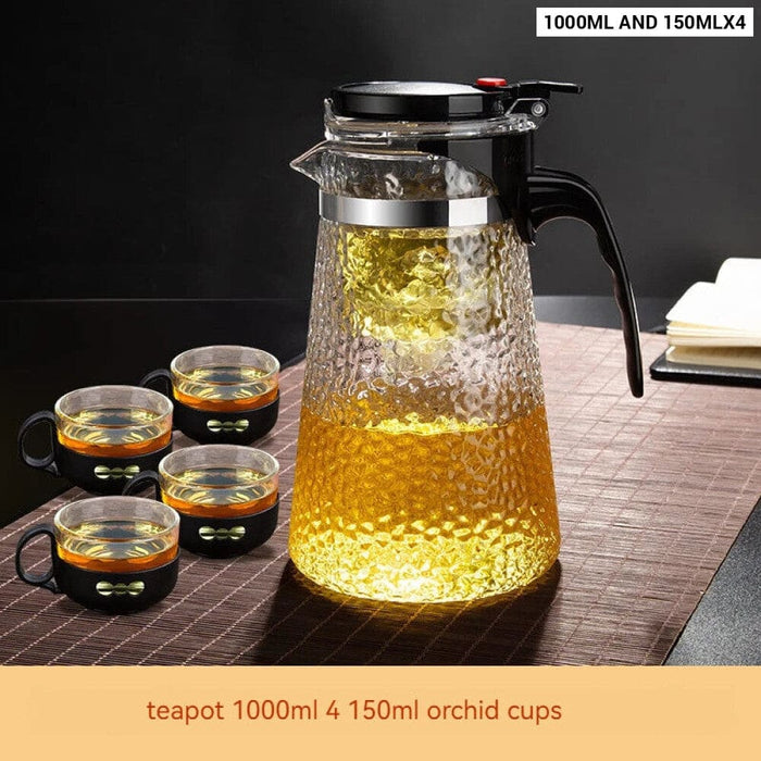 Premium Heat Resistant Tea Set with Kung Fu Teapot