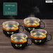Premium Heat Resistant Tea Set with Kung Fu Teapot