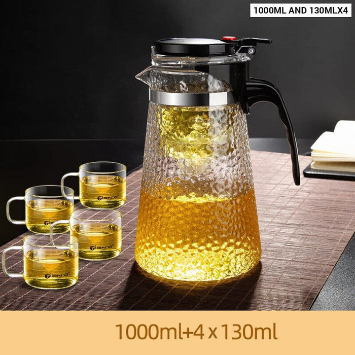 Premium Heat Resistant Tea Set with Kung Fu Teapot