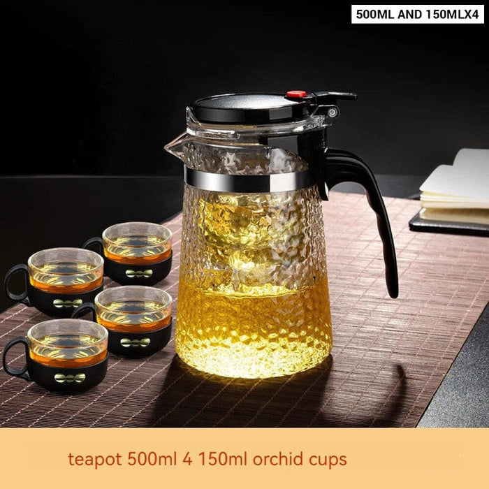 Premium Heat Resistant Tea Set with Kung Fu Teapot