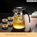 Premium Heat Resistant Tea Set With Kung Fu Teapot