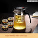 Premium Heat Resistant Tea Set with Kung Fu Teapot