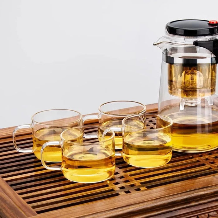 Premium Heat Resistant Tea Set With Kung Fu Teapot