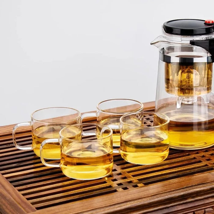 Premium Heat Resistant Tea Set with Kung Fu Teapot